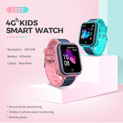 LT21 1.4-Inch 4G Global Full Network IP67 Waterproof WIFI Children Smart Watch