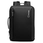 Ozuko Business Laptop USB Backpack Men Schoolbag