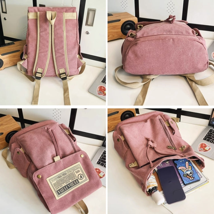 Travel Canvas Backpack Large Capacity School Bags for Teenage Girls and Boys