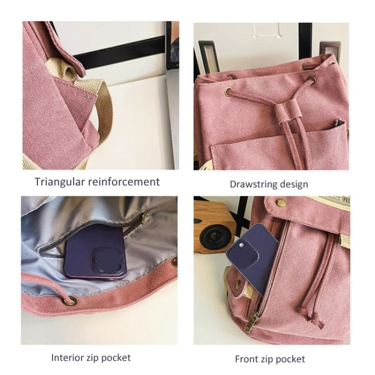 Travel Canvas Backpack Large Capacity School Bags for Teenage Girls and Boys