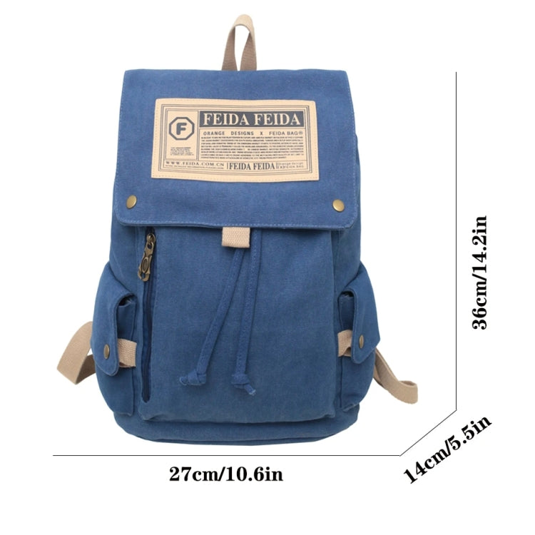 Travel Canvas Backpack Large Capacity School Bags for Teenage Girls and Boys