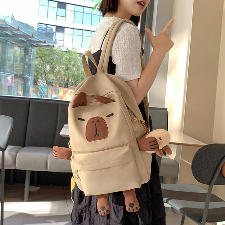 Cute Students Large Capacity Versatile Backpack Niche Shopping Daypack
