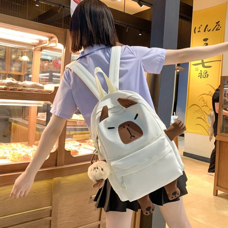 Cute Students Large Capacity Versatile Backpack Niche Shopping Daypack