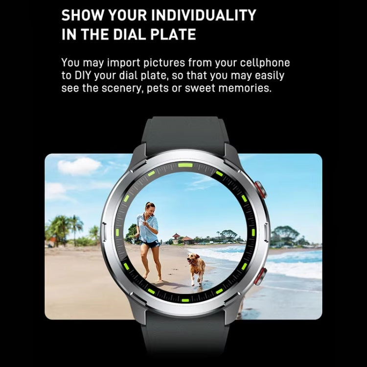 Outdoor GPS Sport Watch 1.32inch HD Round Screen Multi Sport Mode Smartwatch