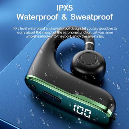 M-W8 Bone Conduction Digital On-Ear Single Ear Bluetooth Earphone