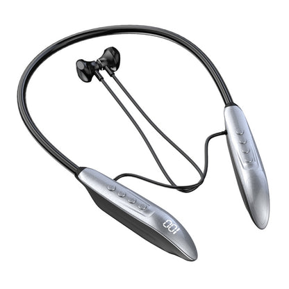 M518P Running Sports Long Standby Semi-In-Ear Neck-Hanging Digital Bluetooth Earphone