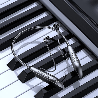 M518P Running Sports Long Standby Semi-In-Ear Neck-Hanging Digital Bluetooth Earphone