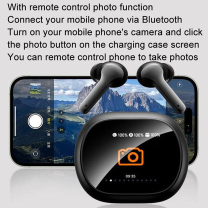 Smart Touch Color Screen Wireless Bluetooth Earphones