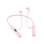M226 Neck-Hanging In-Ear Pentatone Wired Sports Digital Display Bluetooth Earphone