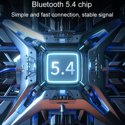 M226 Neck-Hanging In-Ear Pentatone Wired Sports Digital Display Bluetooth Earphone