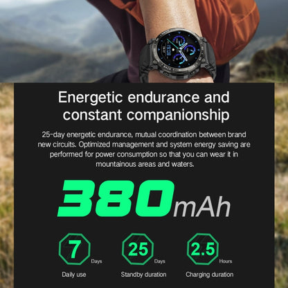 Bluetooth Talk Outdoor Pedometer Exercise Heart Rate Sleep Monitoring Smart Watch