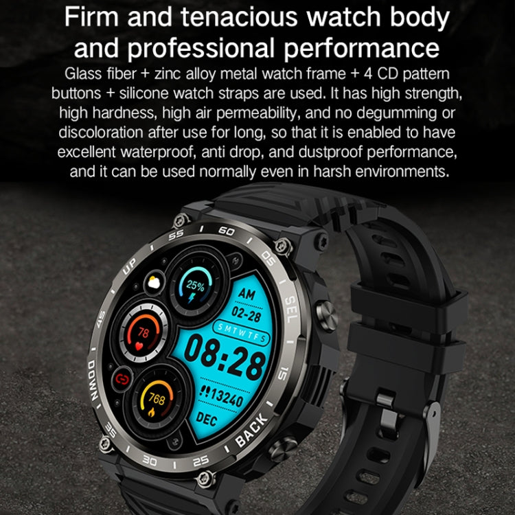 Bluetooth Talk Outdoor Pedometer Exercise Heart Rate Sleep Monitoring Smart Watch