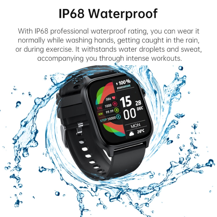 Bluetooth Talk HD Large Screen Heart Rate Oxygen Monitoring Multi-Sport Mode Smart Watch