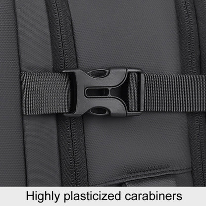 WEIXIER B724 Business Large Capacity Double-Shoulder Commuter Computer Bag Expandable Travel Backpack