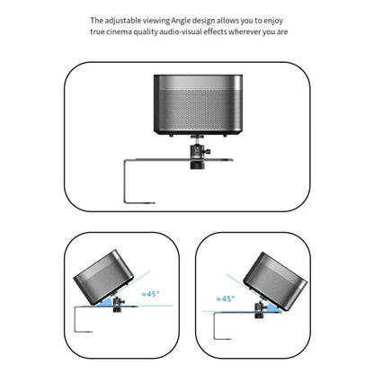 Metal Telescopic Adjustable PTZ Projector Wall Mount Bracket