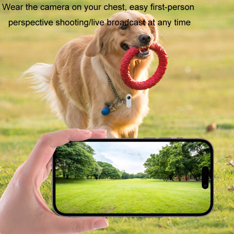 HD Outdoor Portable Pet Recorder Cycling Sports Camera, No TF Card, With 32G TF Card, With 64G TF Card, With 128G TF Card, With Silicone Collar, With Silicone Collar+32G TF Card