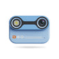 D60 3m Waterproof 2K HD 10X 2.4-inch Outdoor Photo Video Recording Children Mini Camera