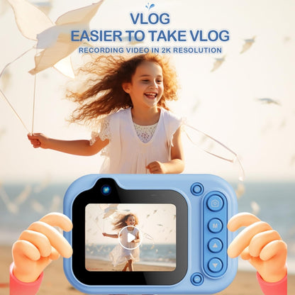 D60 3m Waterproof 2K HD 10X 2.4-inch Outdoor Photo Video Recording Children Mini Camera