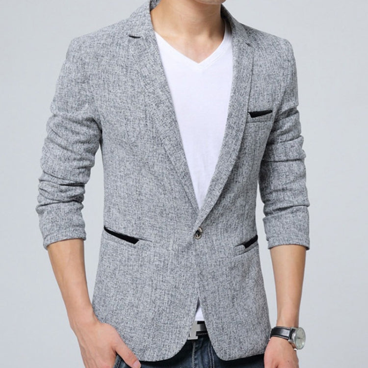 Men Casual Suit Blazer Slim Business Suit Jacket, M, L, XL, XXL, XXXL