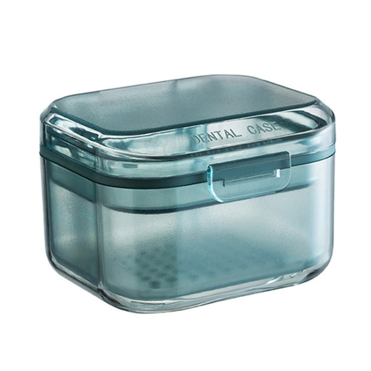 3-layer Denture Case Invisible Orthodontic Retainer Storage Box Drainage Layered Braces Cleaning Box