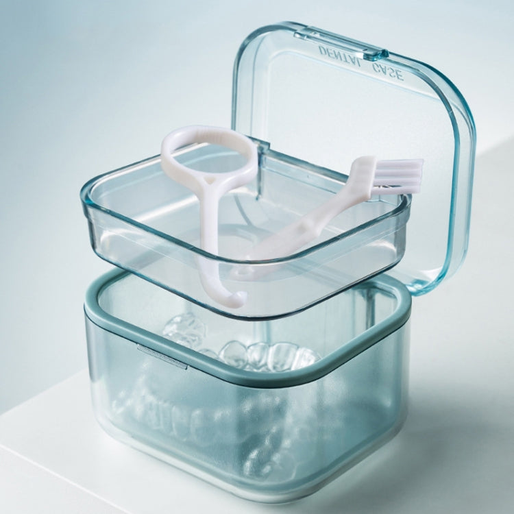 3-layer Denture Case Invisible Orthodontic Retainer Storage Box Drainage Layered Braces Cleaning Box