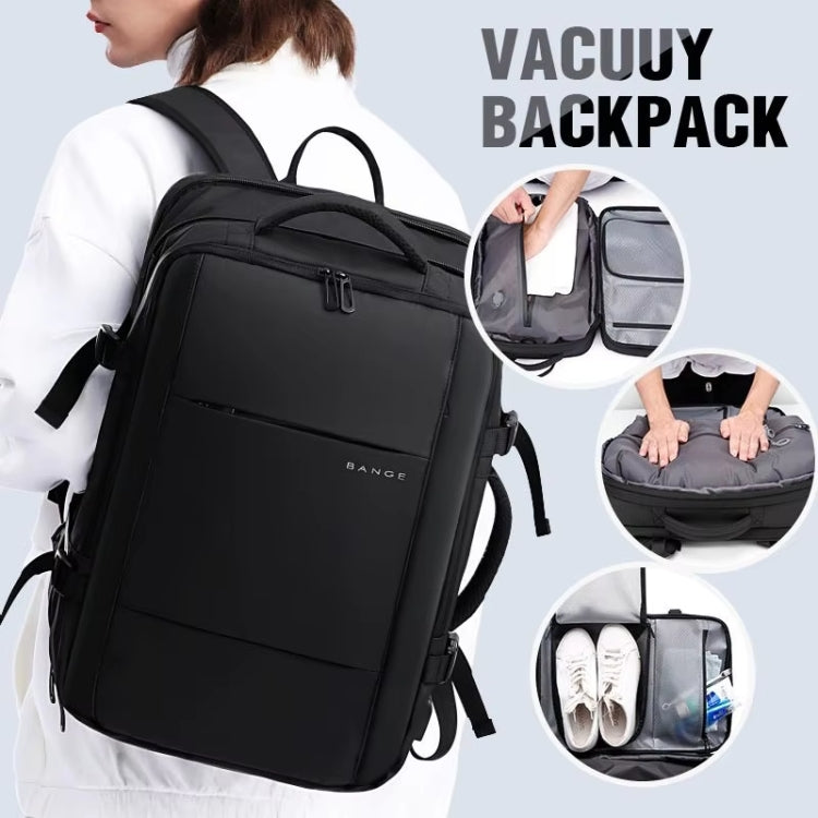 BANGE BG-3028 Men Shoulder Bag Vacuum Compression Large Capacity Expansion Leisure Backpacks