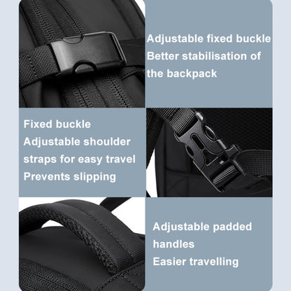 BANGE BG-3028 Men Shoulder Bag Vacuum Compression Large Capacity Expansion Leisure Backpacks