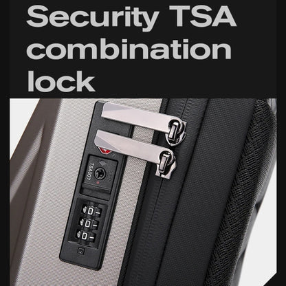 BANGE BG-3005 Hard Shell Men Backpack Laptop Personalised Shoulder Bag, BG-3005