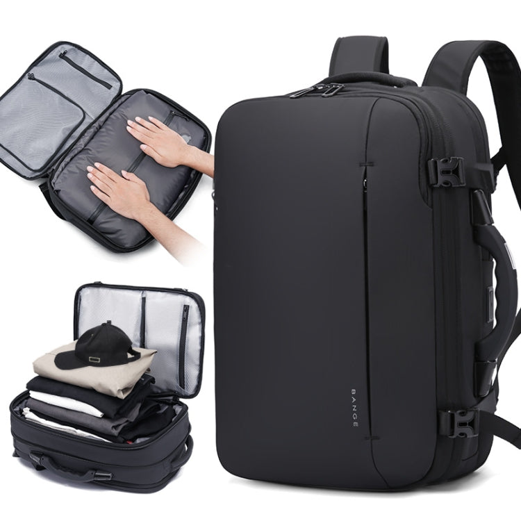 BANGE BG-1909-8 Vacuum Compression Backpack Casual Computer Bag Large Capacity Weighable Business Travel Bag, BG-1909-8