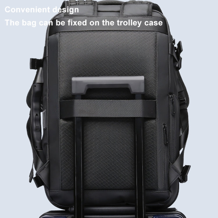BANGE BG-1909-8 Vacuum Compression Backpack Casual Computer Bag Large Capacity Weighable Business Travel Bag, BG-1909-8