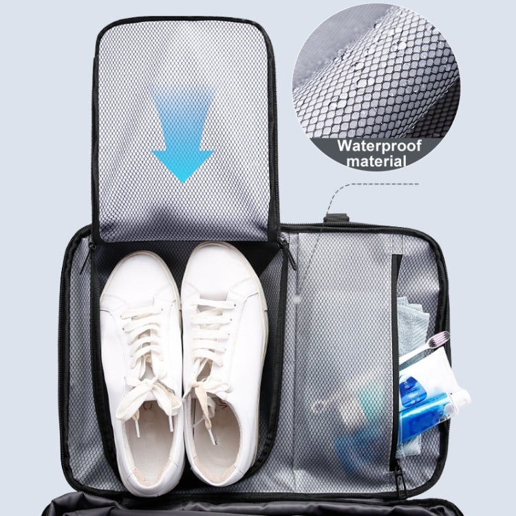 BANGE BG-1909-8 Vacuum Compression Backpack Casual Computer Bag Large Capacity Weighable Business Travel Bag, BG-1909-8