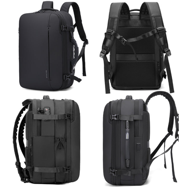 BANGE BG-1909-8 Vacuum Compression Backpack Casual Computer Bag Large Capacity Weighable Business Travel Bag, BG-1909-8