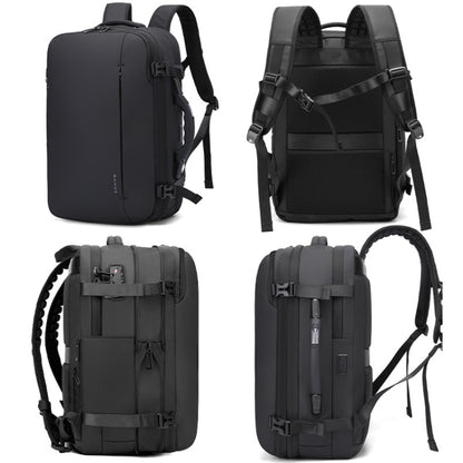 BANGE BG-1909-8 Vacuum Compression Backpack Casual Computer Bag Large Capacity Weighable Business Travel Bag, BG-1909-8