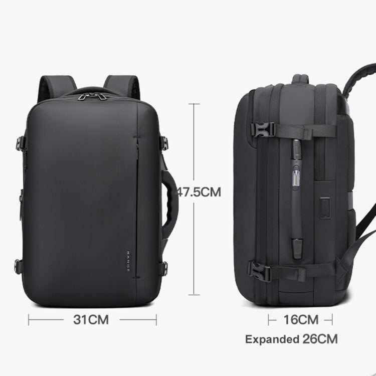 BANGE BG-1909-8 Vacuum Compression Backpack Casual Computer Bag Large Capacity Weighable Business Travel Bag, BG-1909-8
