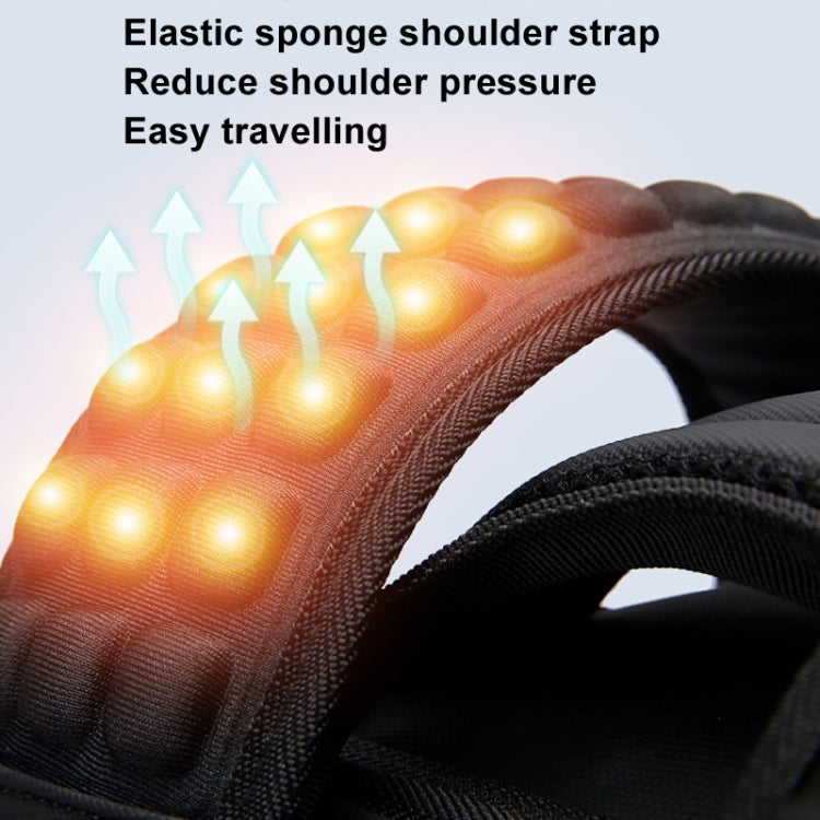 BANGE BG-1909-8 Vacuum Compression Backpack Casual Computer Bag Large Capacity Weighable Business Travel Bag, BG-1909-8