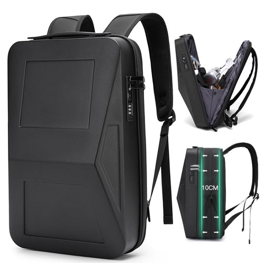 BANGE BG-2956 Expandable Hard Shell Computer Bag Men Business Backpack, BG-2956