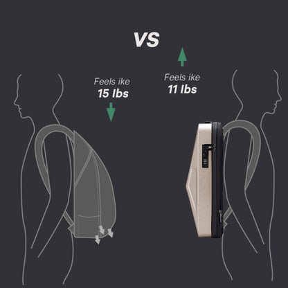 BANGE BG-2956 Expandable Hard Shell Computer Bag Men Business Backpack, BG-2956