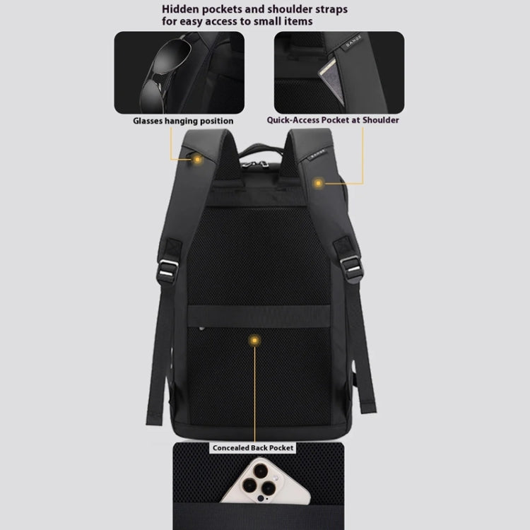 BANGE BG-3029 Large Capacity Sports Travelling Shoulder Bag Wet Dry Separation Lightweight Computer Bag, BG-3029