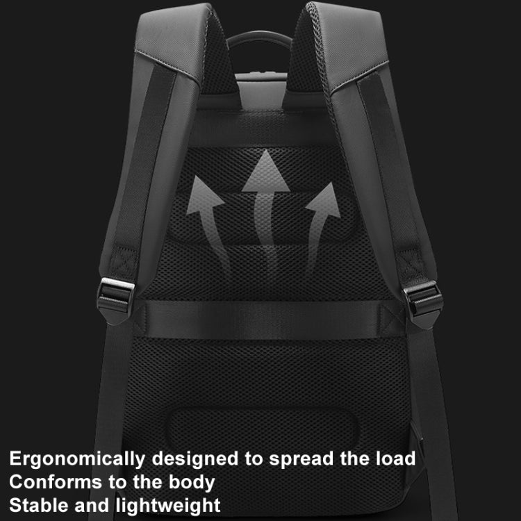 BANGE BG-8013 Men Business Backpack Commuter Laptop Shoulder Bag