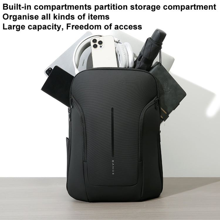 BANGE BG-8013 Men Business Backpack Commuter Laptop Shoulder Bag