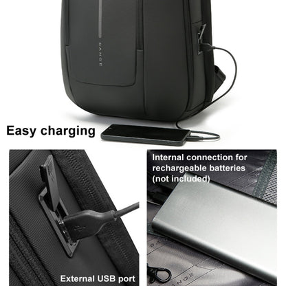 BANGE BG-8013 Men Business Backpack Commuter Laptop Shoulder Bag