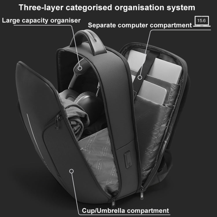 BANGE BG-8013 Men Business Backpack Commuter Laptop Shoulder Bag