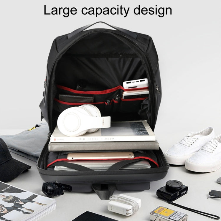 SKV B20453 Men Business Casual Multifunctional Double Shoulder Bag Large Capacity Laptop Backpack