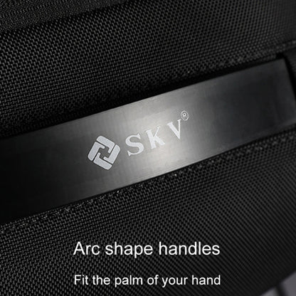 SKV B20453 Men Business Casual Multifunctional Double Shoulder Bag Large Capacity Laptop Backpack