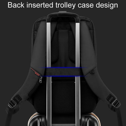 SKV B20453 Men Business Casual Multifunctional Double Shoulder Bag Large Capacity Laptop Backpack