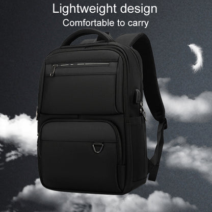 SKV B23889 Men Large Capacity Double-Shoulder Business Laptop Bag, B23889