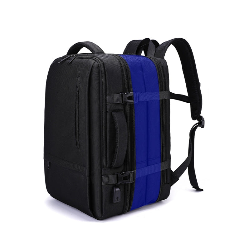 SKV BLB2006 Men Business Travel Double Shoulder Bag Large Capacity Casual Laptop Backpack, BLB2006