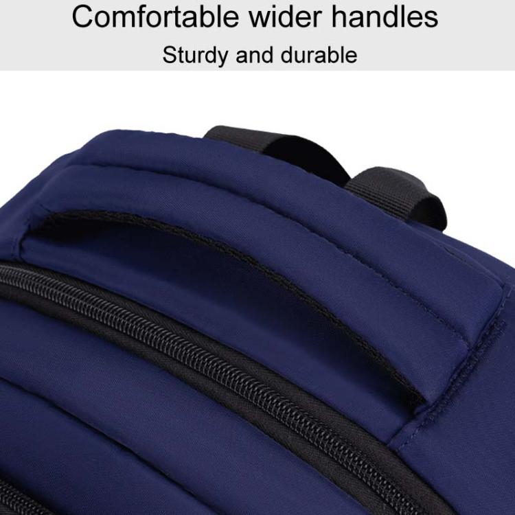 SKV B23344 Men Large Capacity Business Laptop Backpack Outdoor Traveling Double Shoulder Bag, B23344