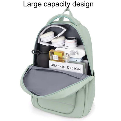 SKV B23874 Large Capacity Water Resistant Double Shoulder Casual Laptop Bag, B23874