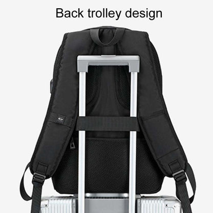 SKV B21071 Large Capacity Student School Bags Leisure Traveling Double Shoulder Laptop Backpack